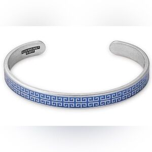 Alex and Ani Silver Indigo Wave Geometric Cuff BRAND NEW